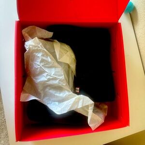 Kids Black Hunter Boots Size 13